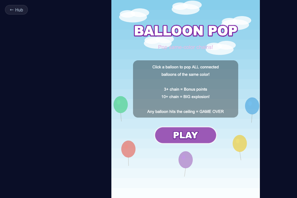 Balloon Pop