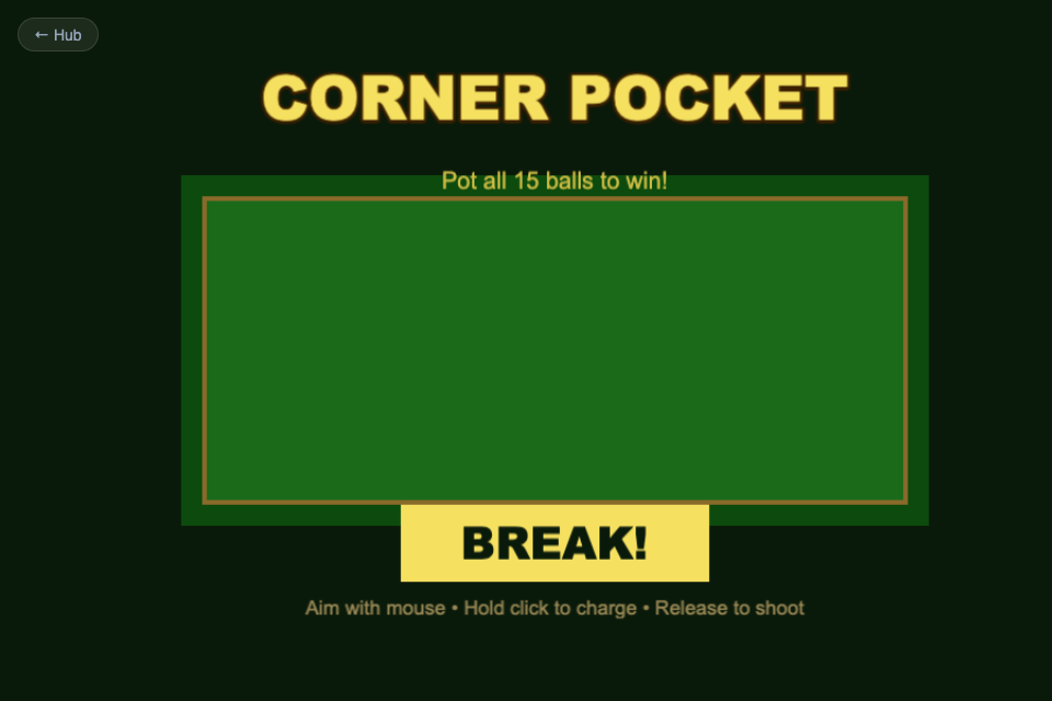 Corner Pocket