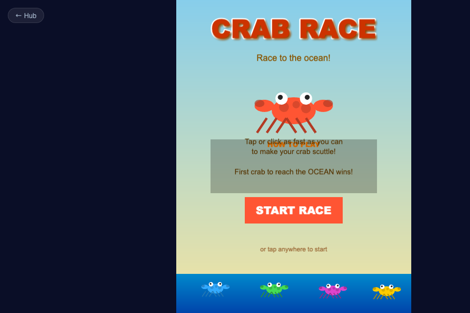 Crab Race