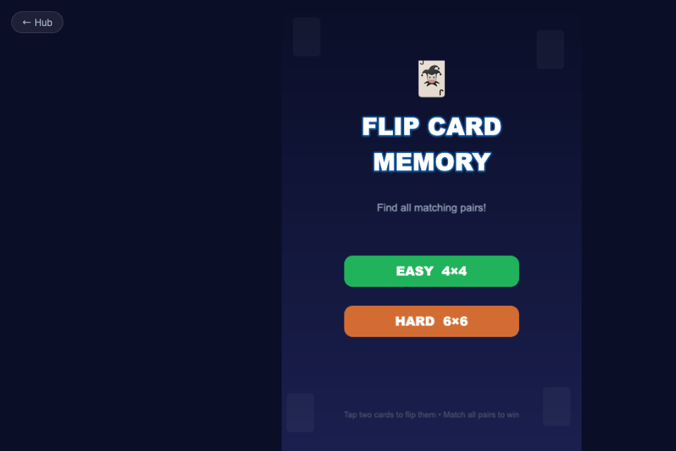 Flip Card Memory