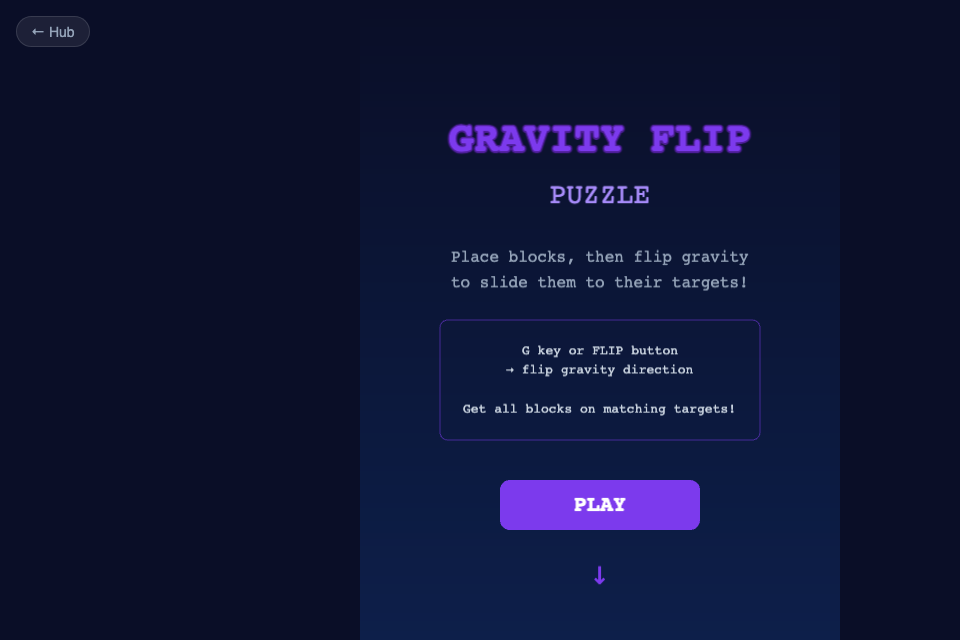 Gravity Flip Puzzle