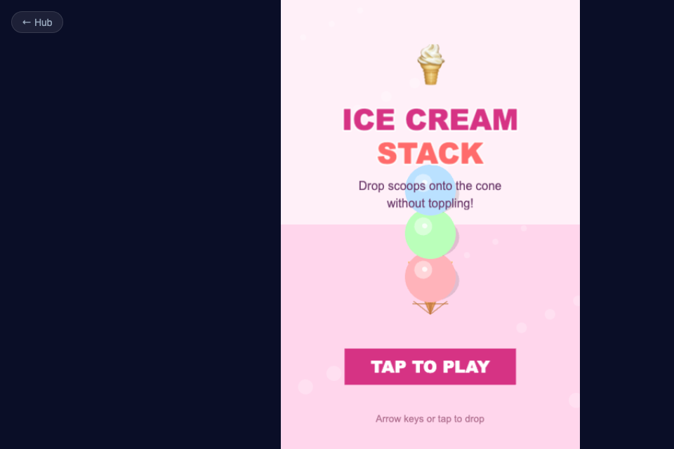 Ice Cream Stack