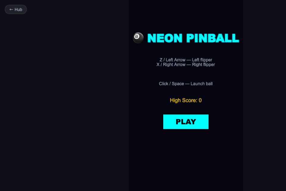 Neon Pinball