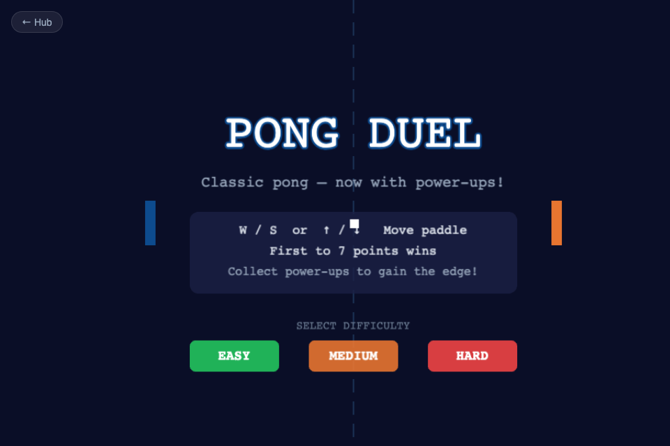 Pong Duel