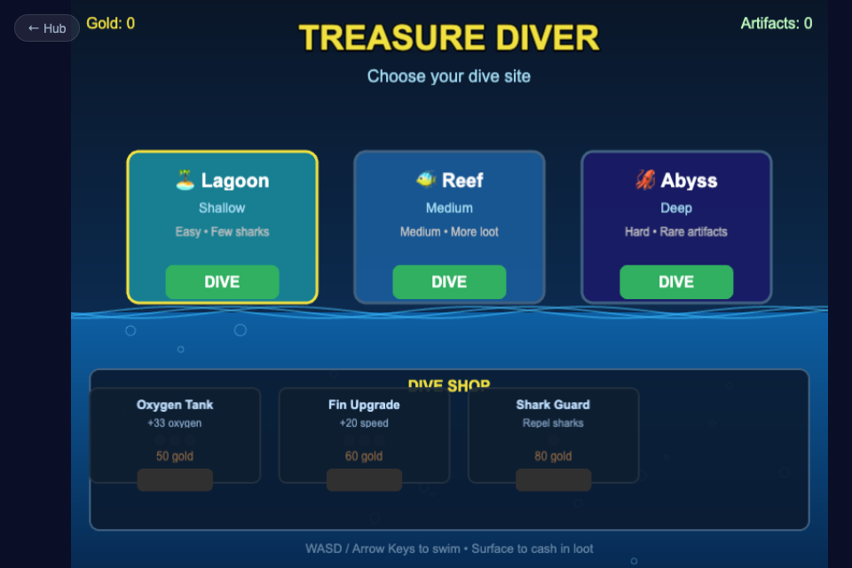 Treasure Diver