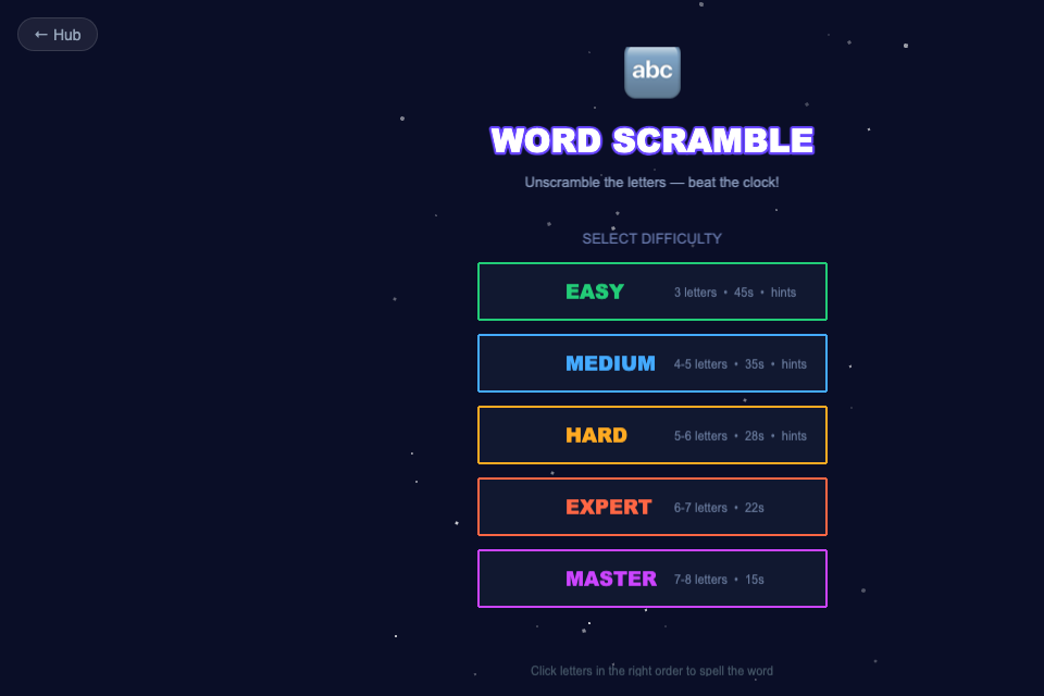 Word Scramble