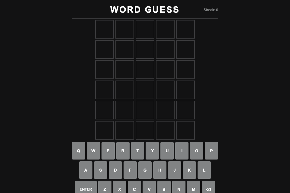 Word Guess